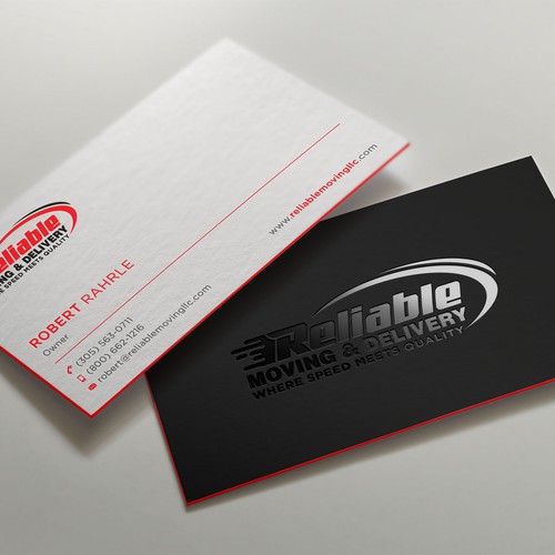 Business Card Design for Moving Company Design réalisé par IK_Designs