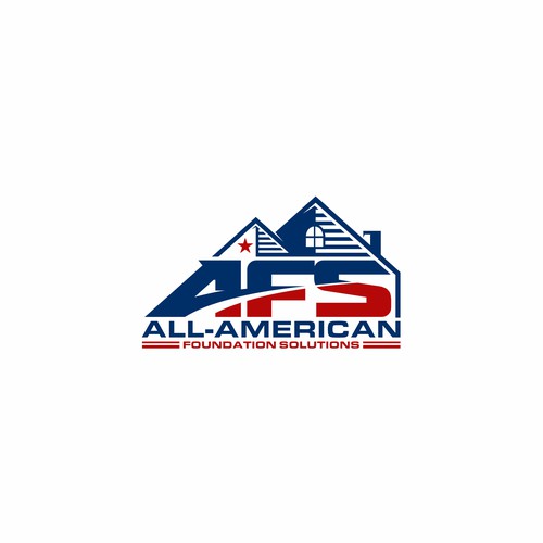 All-American Foundation Solutions Company Logo Design by the.yellowmortar