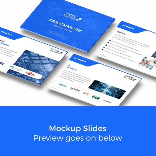 PowerPoint template contest entry by designs bucket