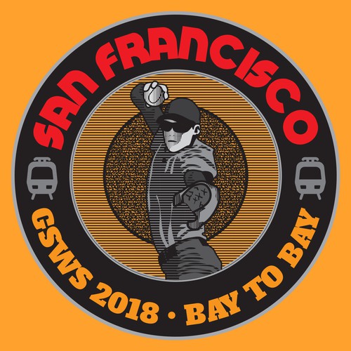 Design a Bold T-Shirt for San Francisco Athletes going to Softball World Series! Design by Jose Antonio Varela