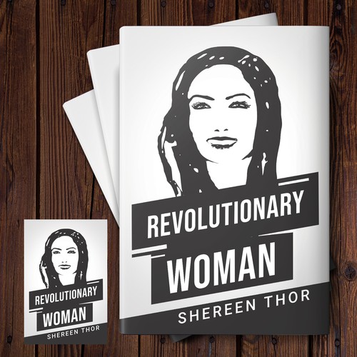 Vintage Book Cover to Empower Women Design by DZINEstudio™