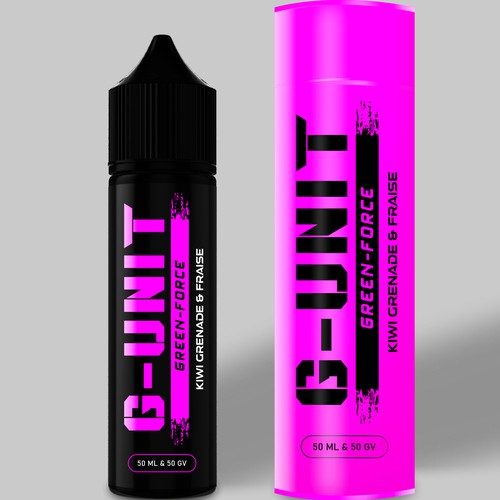 G-UNIT Eliquid need his new label Design by azabumlirhaz