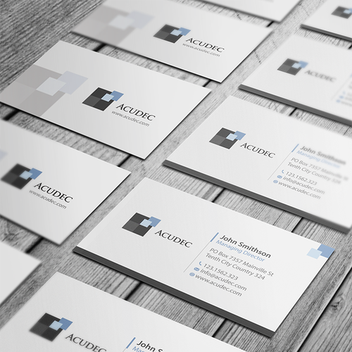 Business card contest entry by conceptu