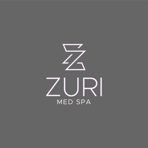 Zuri Med Spa Logo Diseño de Andrija78