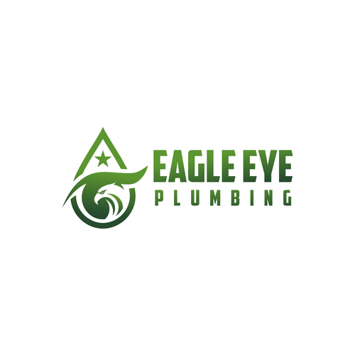 Eye catching and very marketable logo for plumbing company. The company name is Eagle Eye Plumbing Design by Zept'ID99™