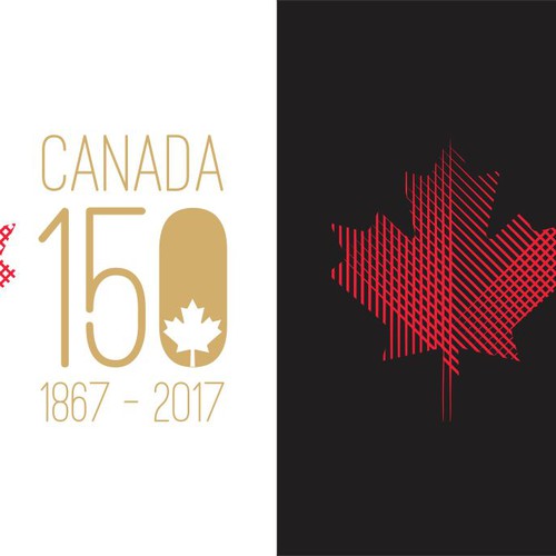 Community contest: Design Canada’s 150th birthday logo! Diseño de NVBoza