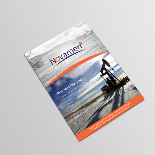 Print and email brochure for chemical distribution company Brochure
