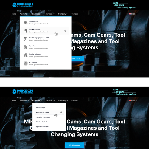 We need a modern design for our website Design by Mhd Ilham U