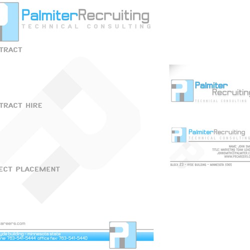 "Logo with Letterhead & BCard for IT & Engineering Consulting Company Design por 05c4r