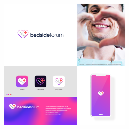 Design a LOGO for a Live Chat App for Patients and their Families! Design by camuflasha