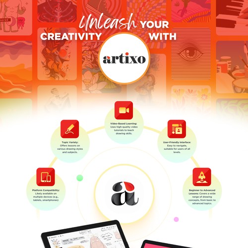 Landing page design contest entry by MN20