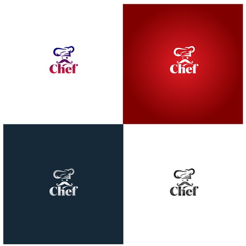"CHEF": Food & Cooking Social Media Logo Design by Koemala™