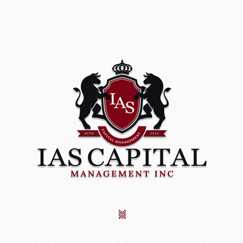 Creative Traditional/Modern Financial Logo Incorporating a Coat of Arms Design by MAKESHIFT.ART