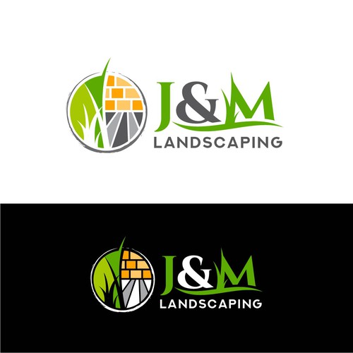 Hardscape/Landscape Logo Design, we build amazing backyards! Design by Schöpfer