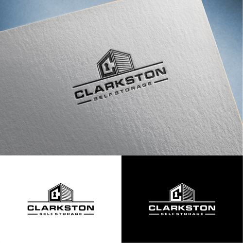 Self Storage Logo | Clarkston Self Storage Diseño de profdigi