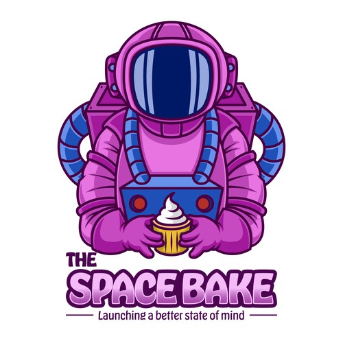 The Space Bake, Exploring different worlds in your mind. Lets Gooooo! Design by CMWDesign