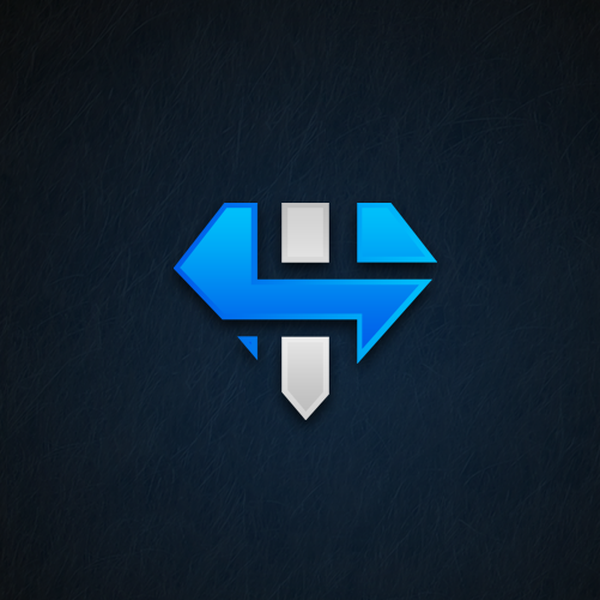 Logo for a gamer drink