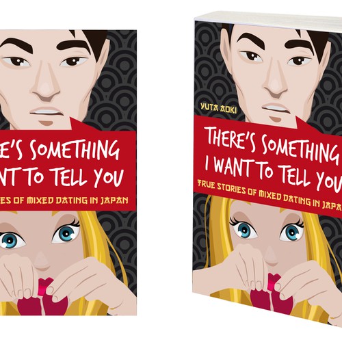 Fun, Illustration-based Book Cover Design for Dating Stories! Design by barreto.nieves