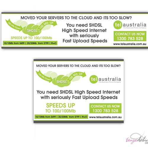 Telaustralia the Business Phone Company needs a new banner ad Design by tale026