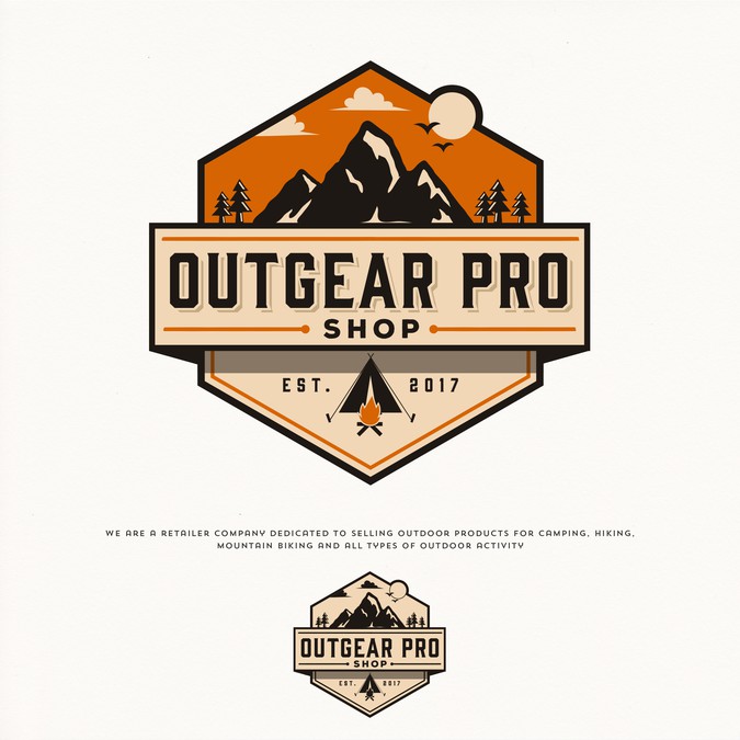 Logo design for my Outdoor retail shop Logo design contest