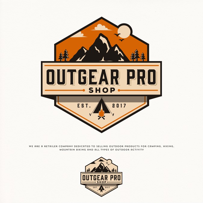 Logo Design For My Outdoor Retail Shop Logo Design Contest