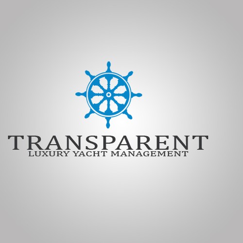 logo for TRANSPARENT Luxury Yacht Management Design by Victoo™