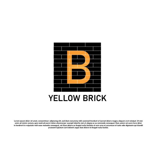 Yellow Brick Logo Design by IrfanMunawar