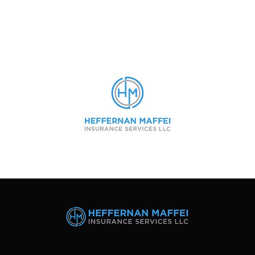 Heffernan Maffei Insurance Services Logo Design Design by Boldpen