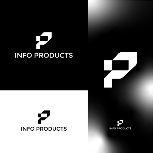 InfoProducts.com - Logo & Branding Design by harrysvellas