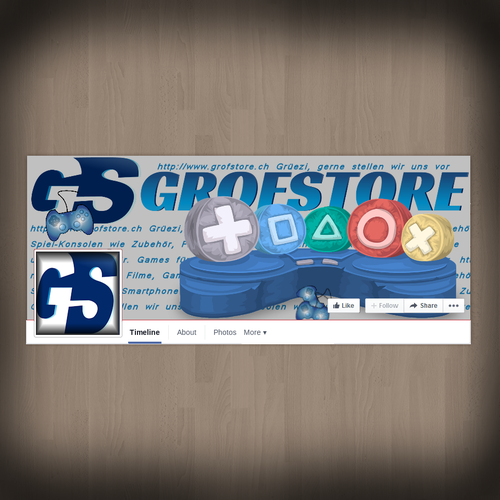 Facebook cover contest entry by +0