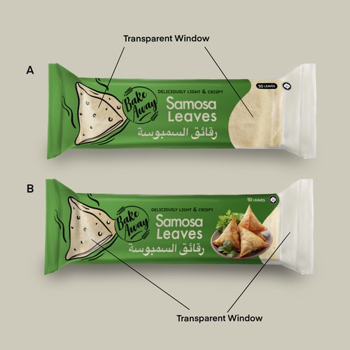 Designs | Product Packaging for (Samosa leaves) | Product packaging contest