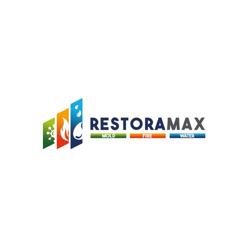 Restoration Company Branding. Design by Linduska