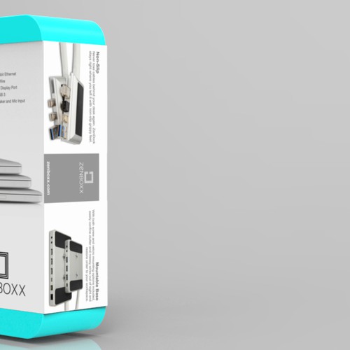 Zenboxx - Beautiful, Simple, Clean Packaging. $107k Kickstarter Success! Diseño de Creative Paul