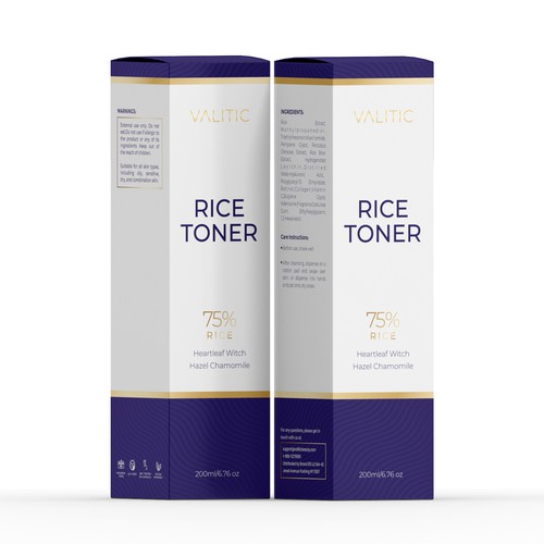 Design a cosmetics box to help people glow Design by interaksi