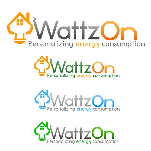 Help WattzOn (BusinessWeek Best Idea 2008) with a new logo Design by Kool-Aid