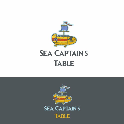 Sea Captain's Table Logo Design Design by apelsini