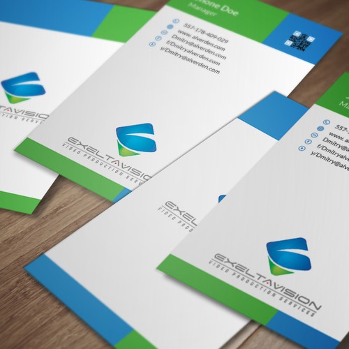 Business Card to represent THREE Service Divisions Design by Twin Ashek Masum