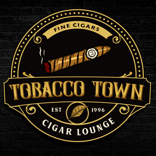 Cigar Lounge Logo Design and Identity Design by Agenciagraf