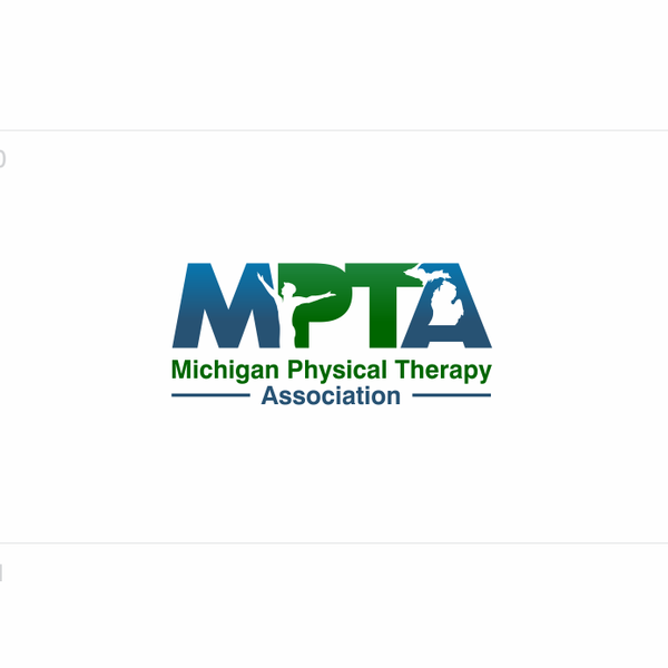 Design by fabiola titled "Michigan Physical Therapy Assoc. needs GREAT logo!"