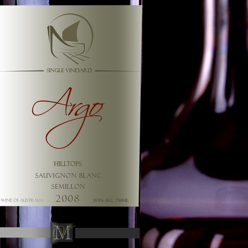 Sophisticated new wine label for premium brand Ontwerp door mihaidorcu