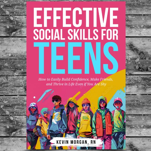 beach scene for a book cover appealing to teens Design by Platinumedia