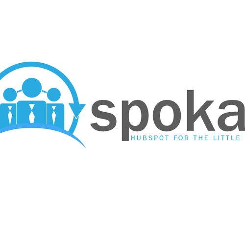 New Logo for Spokal - Hubspot for the little guy! Design by Musique!
