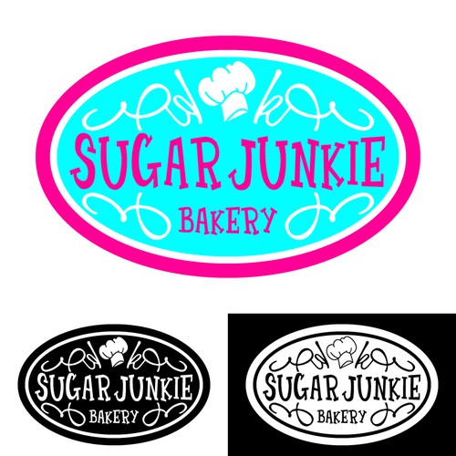 Sugar Junkie Bakery needs a logo! Design by SimpleSimonDesign