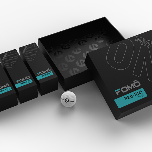 Design Design Golf Ball Packaging- Outer Box and Inner Sleeve Box por KS BOY