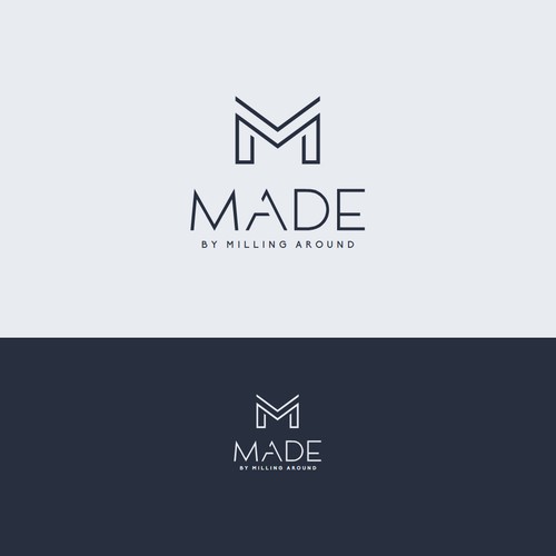 Scandinavian design logo for high end fireplace brand