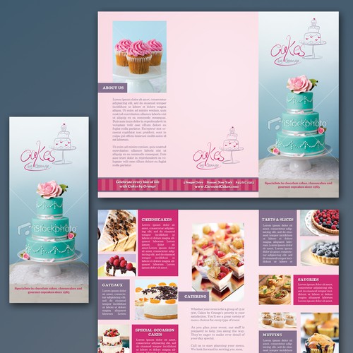 Help Cakes by grange with a new brochure design Design by Awesome Designing