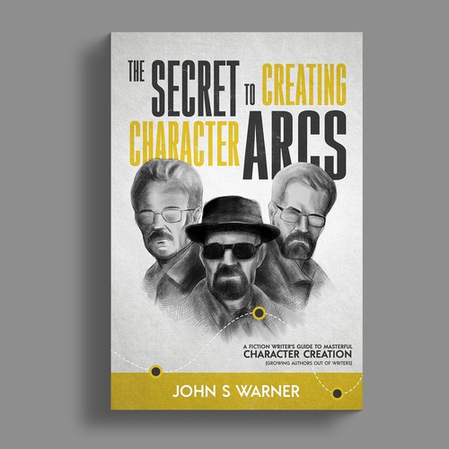 Design a Book cover about creating memorable fictional characters Réalisé par 3dicon