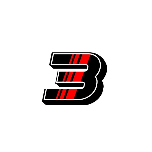 We need a logo that features the number 3 Design by Jarvard