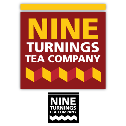 Tea Company logo: The Nine Turnings Tea Company Diseño de dfdfds