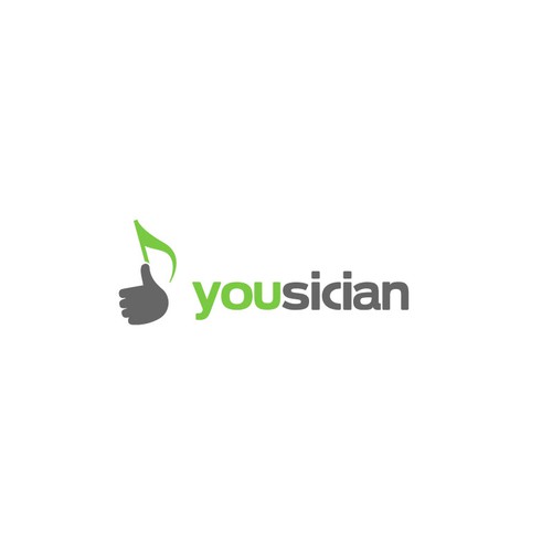 Logo for Yousician - the future of music learning! Design réalisé par ⭐ruezzz™